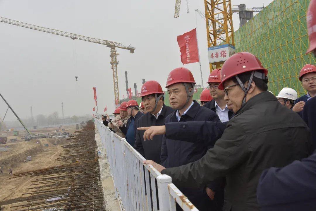 省交通運輸廳副廳長王其峰來菏檢查高鐵菏澤東站建設(shè)