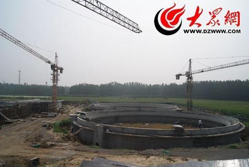 菏澤擴建污水處理廠工程啟動:日處理8萬噸