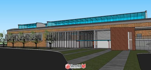 一個(gè)舊工廠改造,煥發(fā)新生,精品細(xì)模 sketchup模型庫 sketchup吧 sketchup中文門戶網(wǎng)站